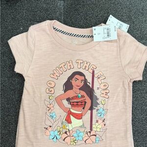 Disney Moana Kids T-Shirt - Light Pink